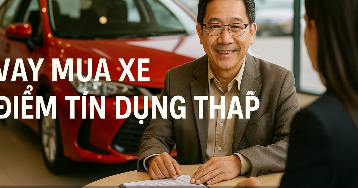 Vay Mua Xe Khi Điểm Tín Dụng Thấp