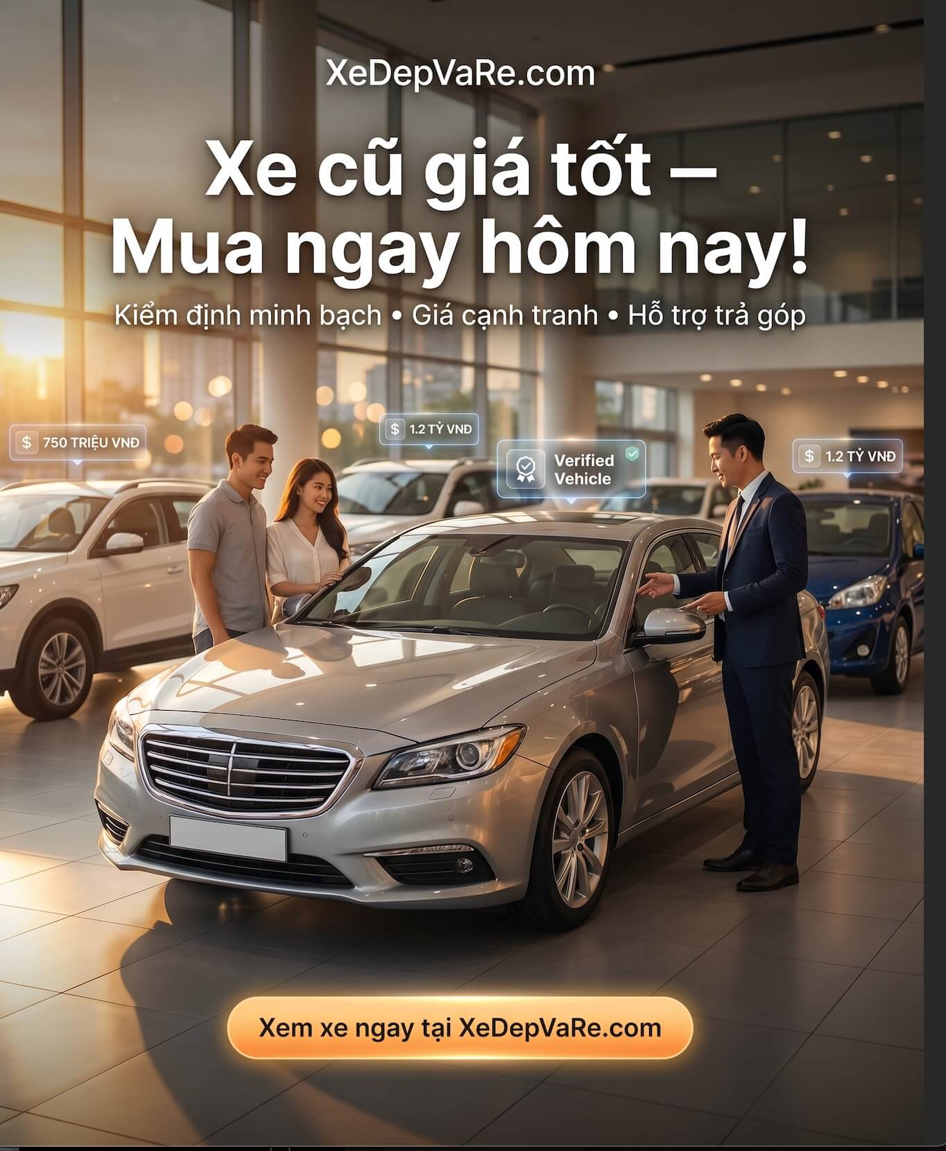 Xe cũ giá tốt, xe đẹp giá rẻ | XeDepVaRe.com